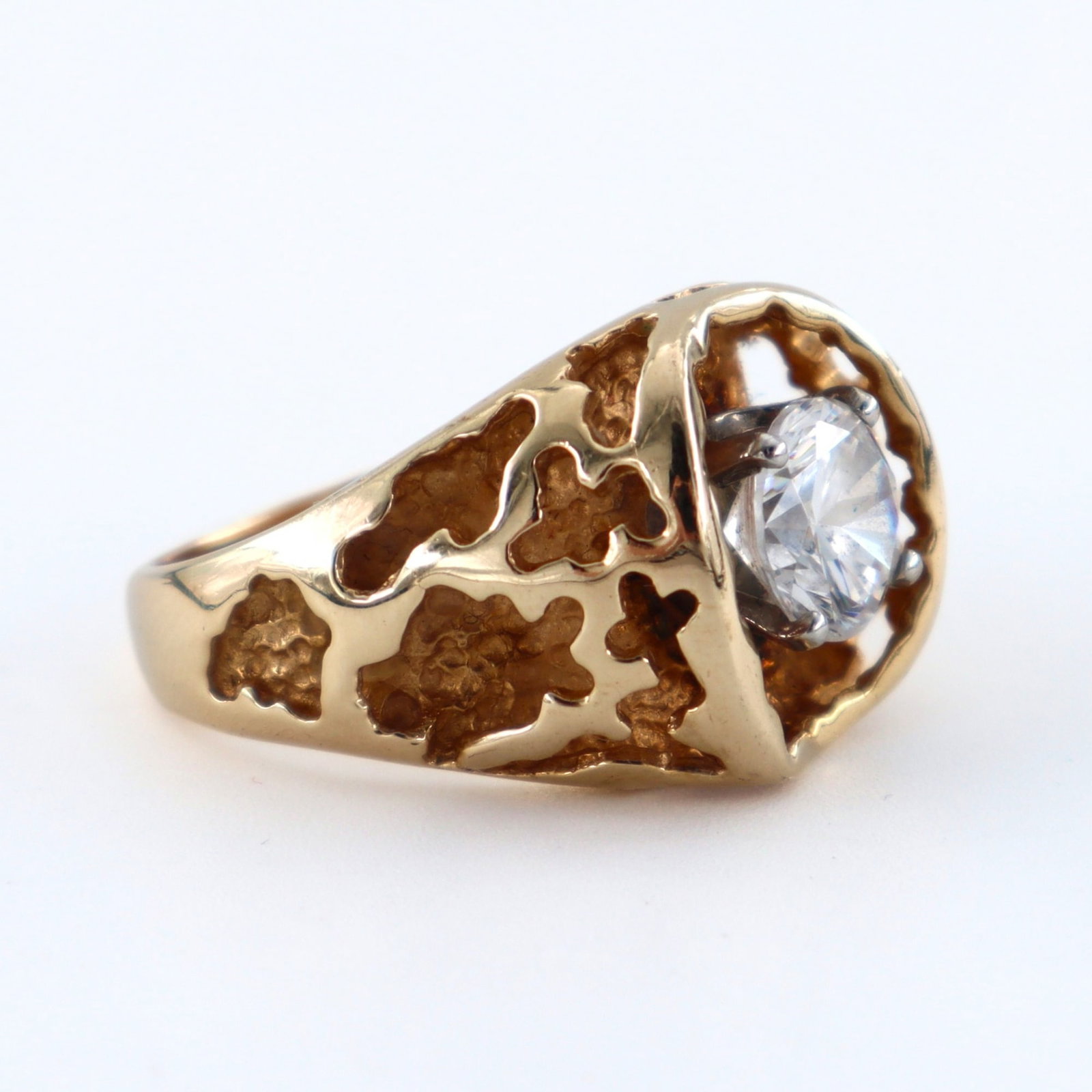 14k Gold Nugget Ring (1 of 4)
