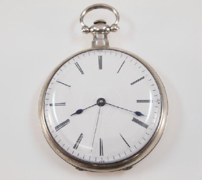 Chinese Market Swiss Silver pocket watch (1 of 2)