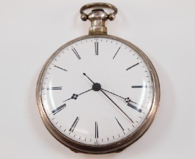 Chinese Market Swiss Silver pocket watch (1 of 2)