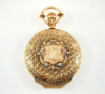 Elgin 14k ladies pendant watch (1 of 4)