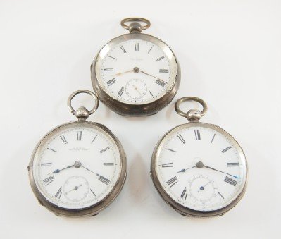 3 AWW Co. pocket watches (1 of 3)