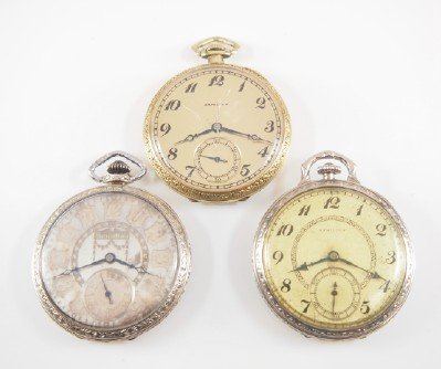 3 Hamilton 912 pocket watches (1 of 3)