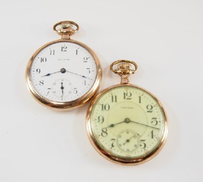 2 AWW Co. "Crescent St" pocket watches (1 of 5)