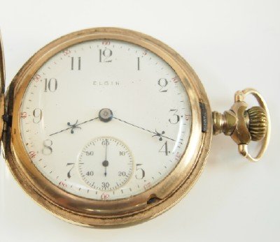 2 Elgin "B. W. Raymond" pocket watches (1 of 4)