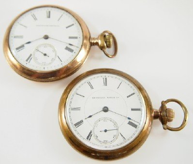 2 Keystone/Lancaster pocket watches (1 of 6)