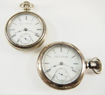 2 Elgin "G. M. Wheeler" pocket watches (1 of 5)