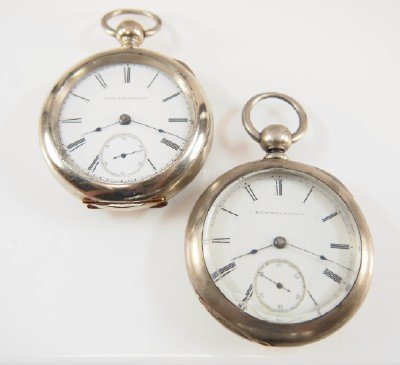 2 Elgin "G. M. Wheeler" pocket watches (1 of 5)