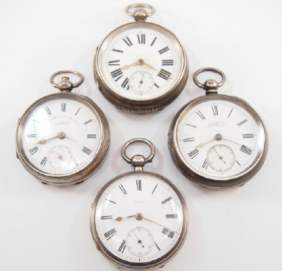 4 English pocket watches (1 of 2)