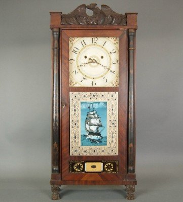 Silas Hoadley shelf clock (1 of 3)