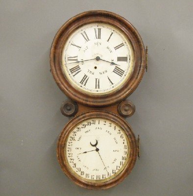 Ingraham "Ionic" Calendar clock (1 of 2)