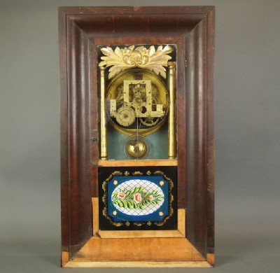 Hills, Goodrich & Co. Ogee shelf clock (1 of 3)