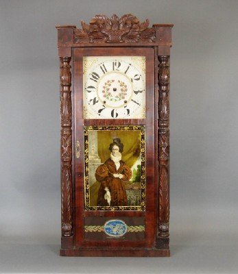 Jerome & Darrow shelf clock