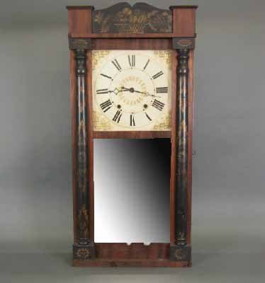 Jerome & Darrow shelf clock