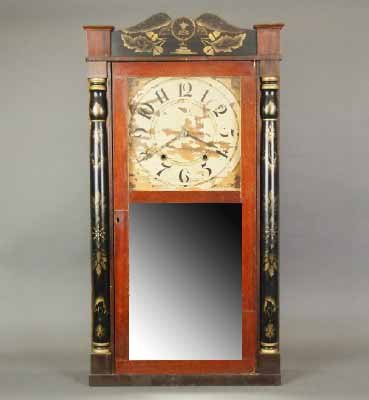 Seymour, Hall & Co. shelf clock (1 of 3)