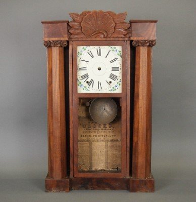 Orton, Preston & Co. shelf clock (1 of 3)