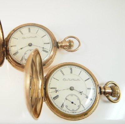 2 Elgin "B. W. Raymond" pocket watches (1 of 3)