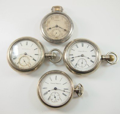 4 Hampden pocket watches (1 of 2)