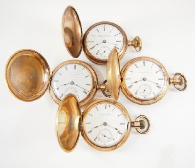 4 Illinois pocket watches (1 of 3)