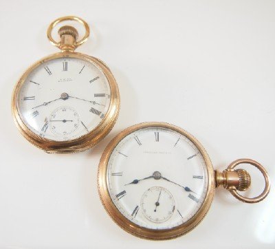 2 AWW Co. "Appleton Tracy" pocket watches (1 of 3)