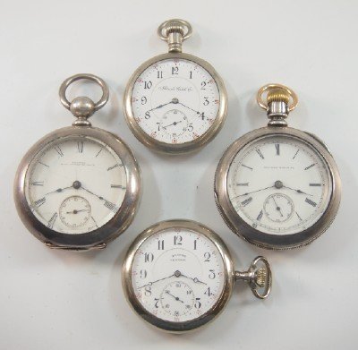 4 Illinois pocket watches (1 of 2)
