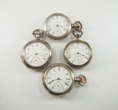 4 Illinois pocket watches (1 of 2)