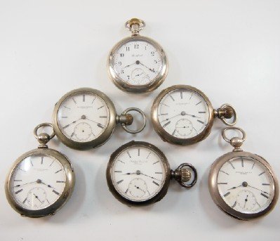 6 Rockford pocket watches (1 of 2)