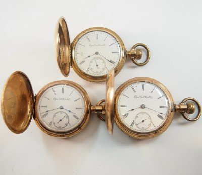 3 Elgin pocket watches (1 of 3)