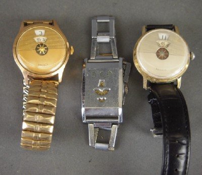 3 Benrus "Dial-O-Rama" wristwatches (1 of 1)
