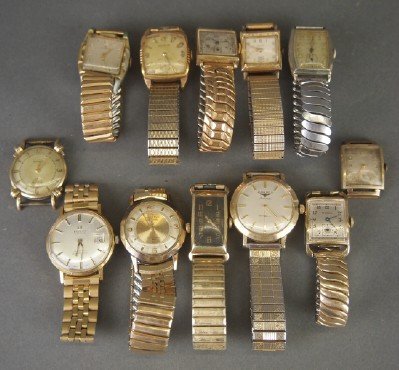 12 men's wristwatches (1 of 1)