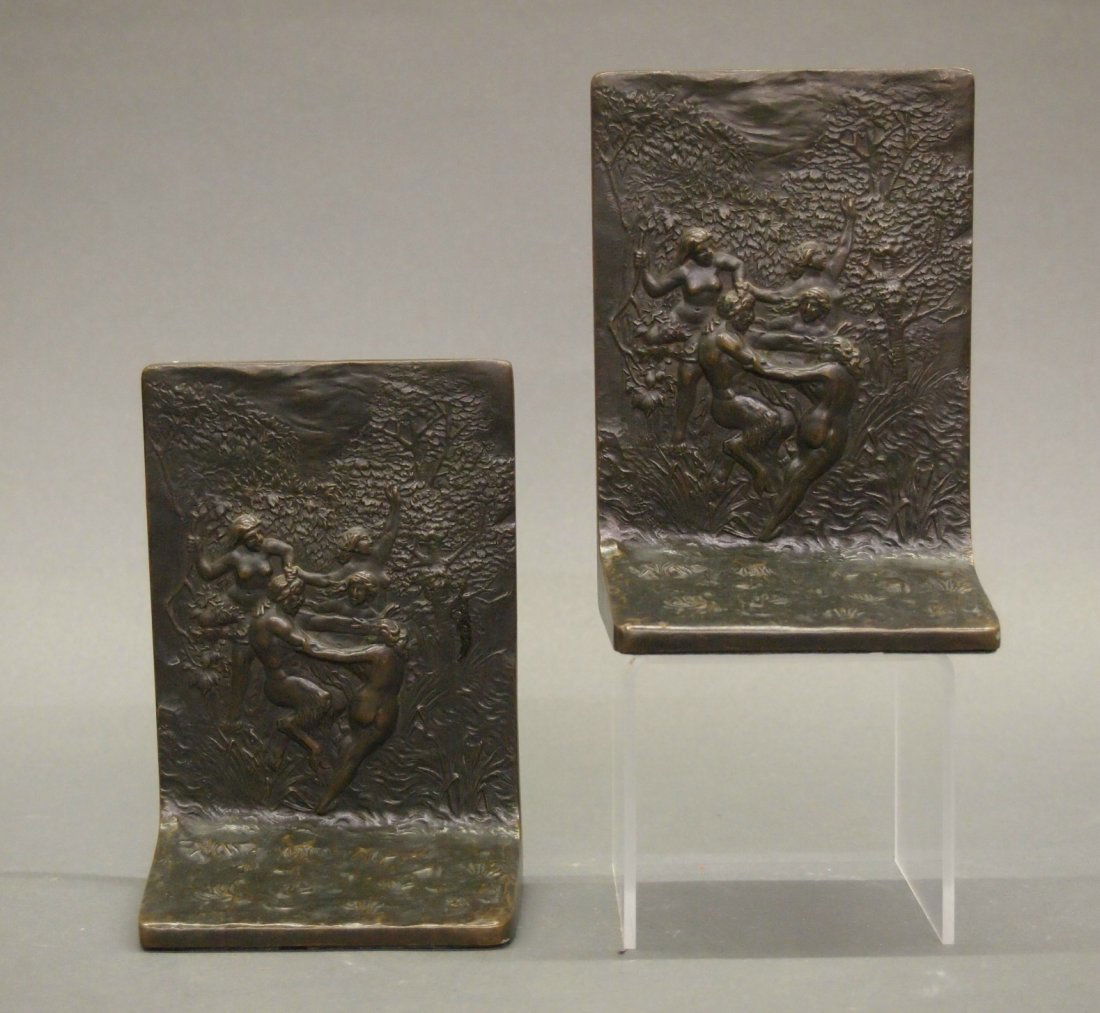Pr Bronze bookends (1 of 2)