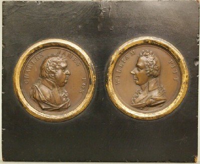 Fox/Pitt Bronze plaques (1 of 1)