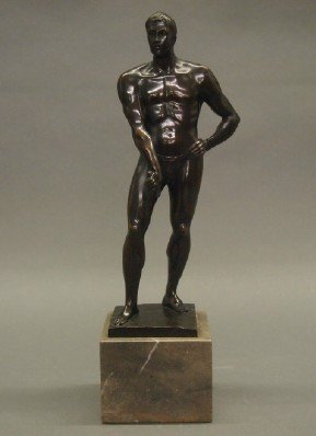 J Schmidt-Felling Bronze figure (1 of 2)