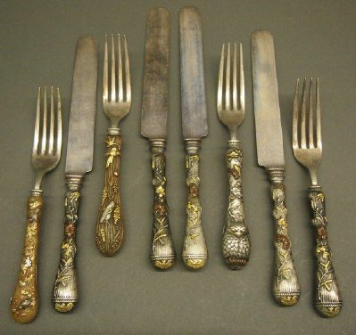 Elkington Mixed Metal Flatware (1 of 3)