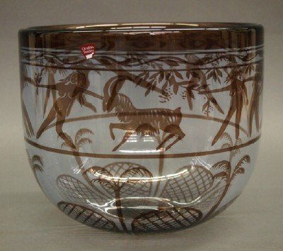 Orrefors Bowl by Gunnar Cyren (1 of 2)