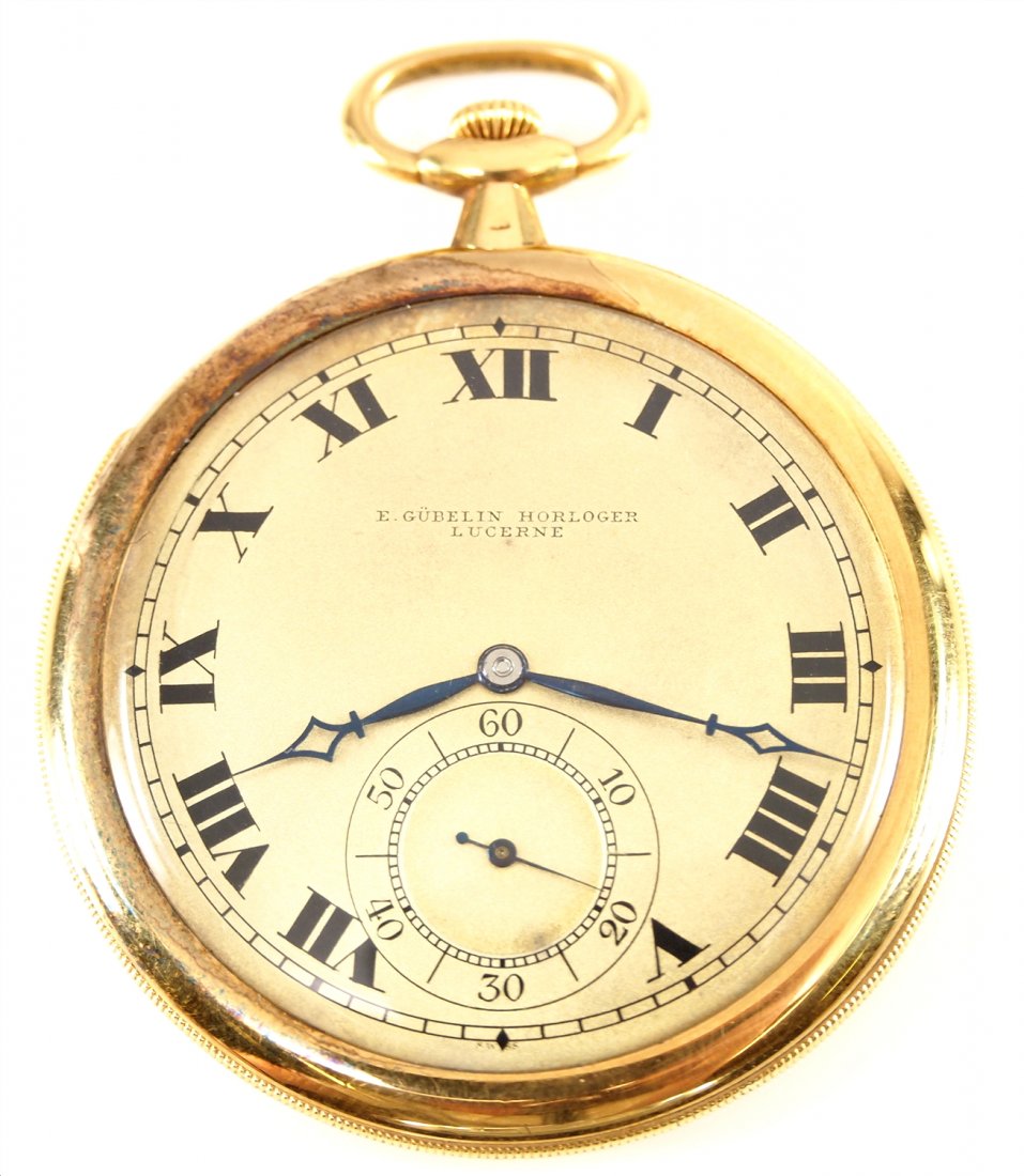 18k E. Gubelin Minute Repeater pocket watch (1 of 3)