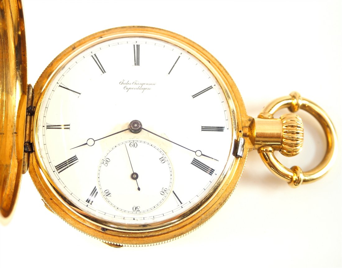 18k Jules Jurgensen pocket watch (1 of 3)