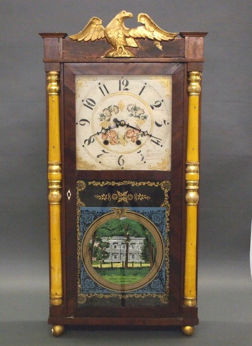 Barnes Bartholomew & Co. column shelf clock (1 of 1)