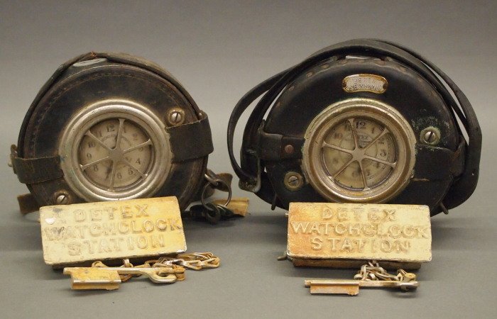 2 Detex Watchman's clocks (1 of 1)