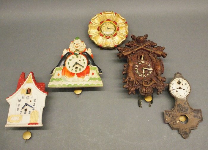 5 Novelty clocks (1 of 1)