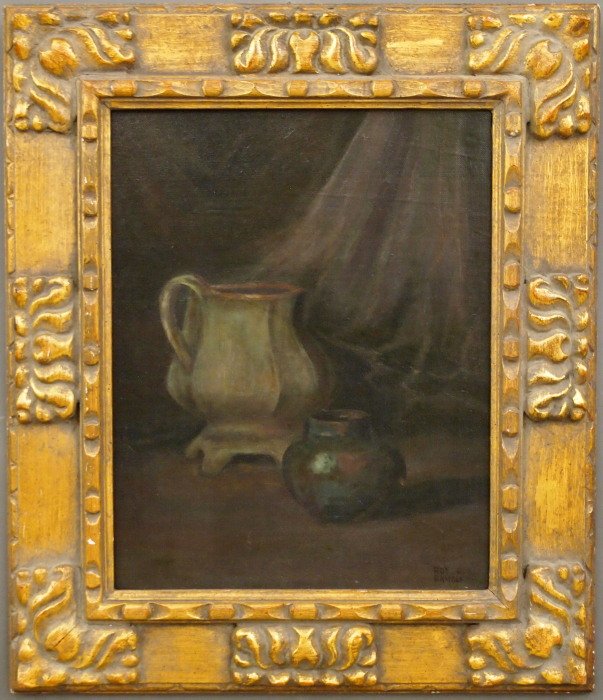 Roy Gamble, oil painting (1 of 2)