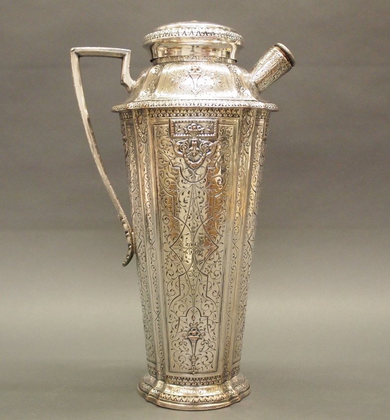 E.G. Webster & Son Electroplate Cocktail Pitcher (1 of 2)