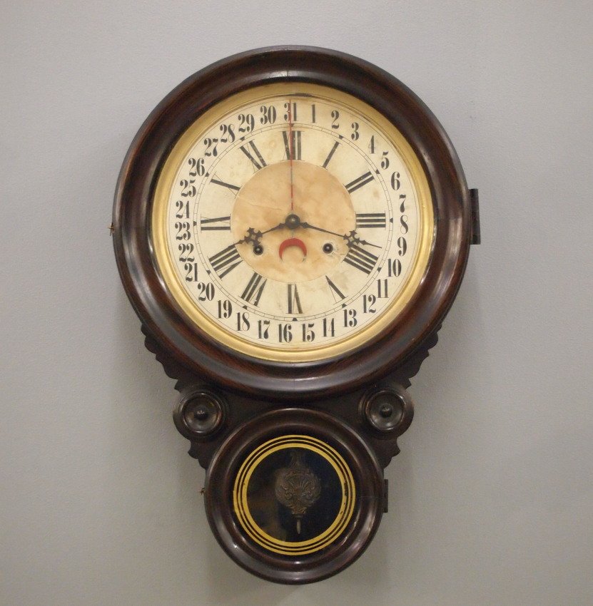 Ingraham/Lovell "Meridian" wall clock