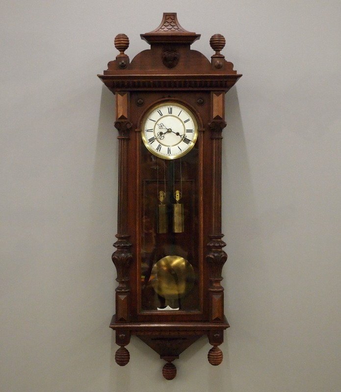 Gustav Becker 2 wt wall clock (1 of 1)