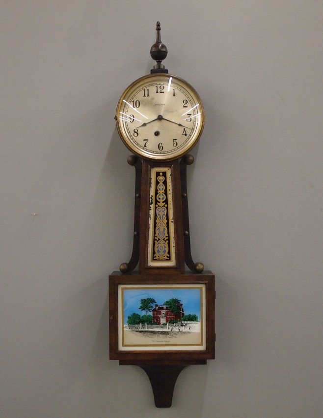 Ingraham "Nyanza" Banjo clock (1 of 1)