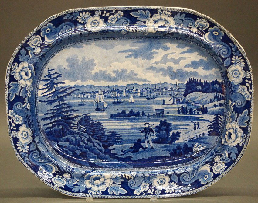 New York Historical platter (1 of 4)
