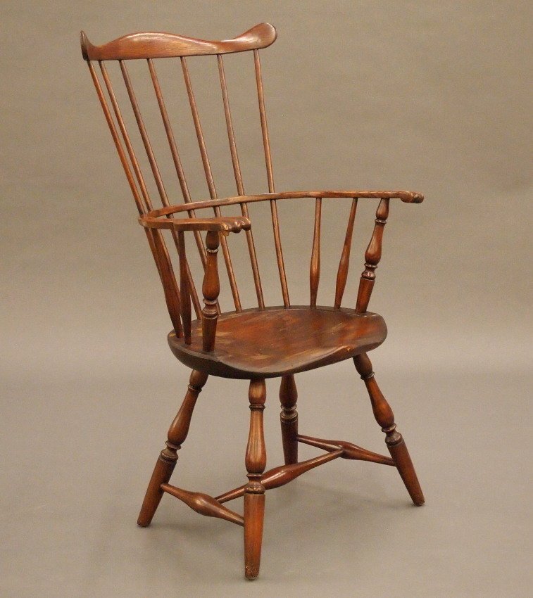 Philadelphia comb back Windsor armchair (1 of 5)