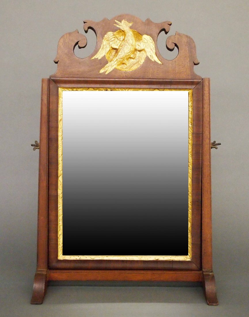 18th c Shaving mirror (1 of 1)