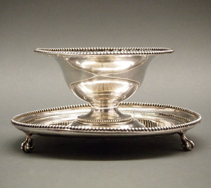 19th c Dutch Sterling sauce bowl (1 of 1)