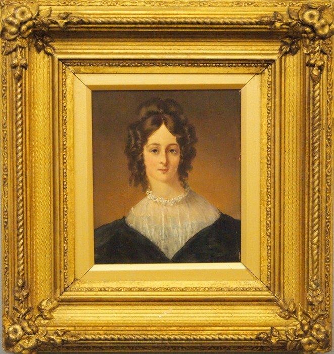 Mid 19th c portrait (1 of 2)