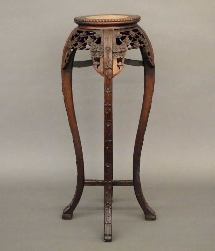 Chinese rosewood plant stand